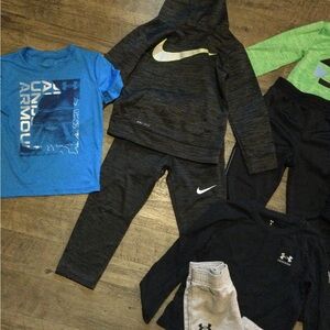 Boy’s Nike and Under Armour bundle. Size 5/small.